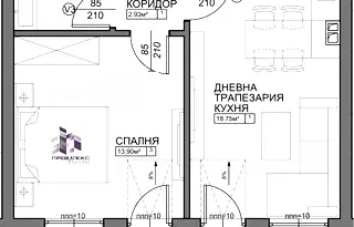 Двустаен апартамент в Пловдив, Остромила