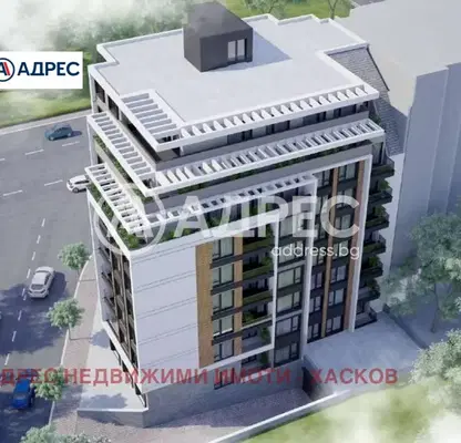 Снимка 2 — Двустаен апартамент в Хасково, Тракийски