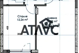 Двустаен апартамент в Пловдив, Тракия