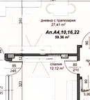Двустаен апартамент в Пловдив, Тракия