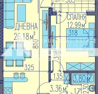 Photo 4 — 2-bedroom apartment in Plovdiv, Trakiya