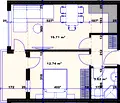 Снимка 5 — Двустаен апартамент в Стара Загора, Три чучура - север