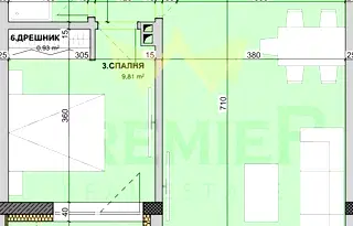 Двустаен апартамент във Варна, Виница