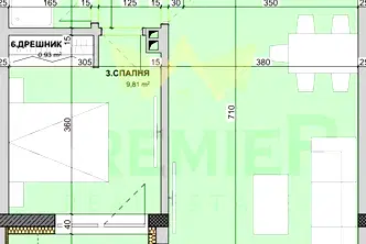 Двустаен апартамент във Варна, Виница
