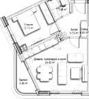 Двустаен апартамент в София, Витоша