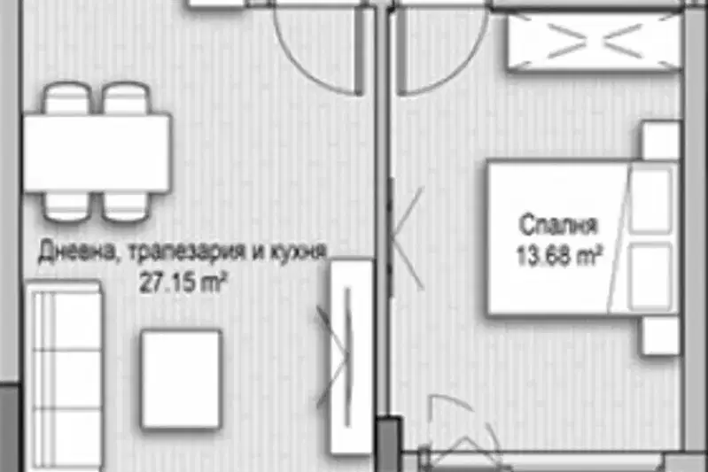 2-bedroom apartment in Sofia, Vitosha