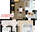 Снимка 4 — Двустаен апартамент в Пловдив, Въстанически