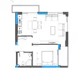 Снимка 2 — Двустаен апартамент в Стара Загора, Загорка