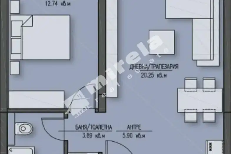 2-bedroom apartment in Sofiya, Zona B-5