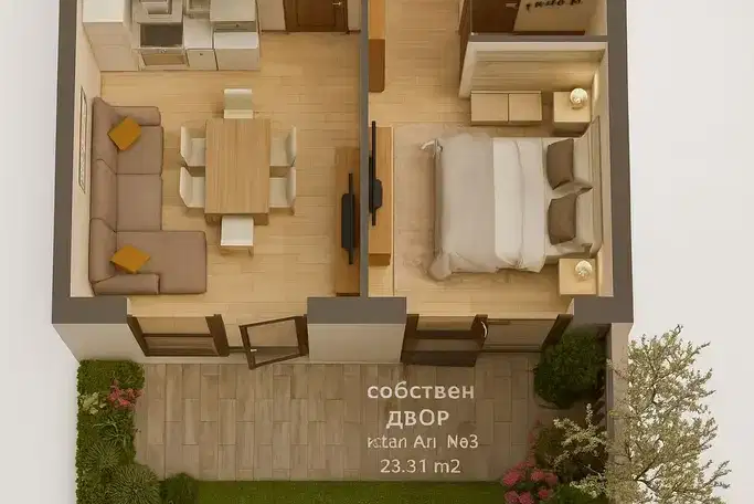 2-bedroom apartment in Veliko Tyrnovo, Zona B