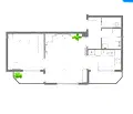 Снимка 3 — Двустаен апартамент в Благоевград, с. Добърско