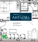 Двустаен апартамент в Бургас, Созопол