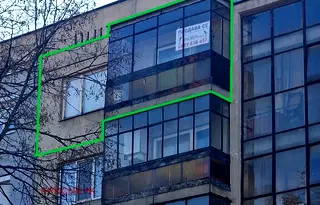 Двустаен апартамент в Русе, Бяла