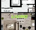 Снимка 2 — Едностаен апартамент в Пловдив, Беломорски