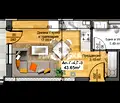 Снимка 4 — Едностаен апартамент в Пловдив, Христо Смирненски