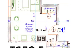 Едностаен апартамент във Варна, Възраждане 1