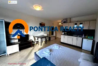 Едностаен апартамент в Бургас, Ахелой