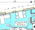 Снимка 2 — Едностаен апартамент в Бургас, Созопол