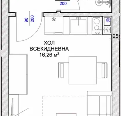 Photo 2 — 1-bedroom apartment in Dobrich, Balchik