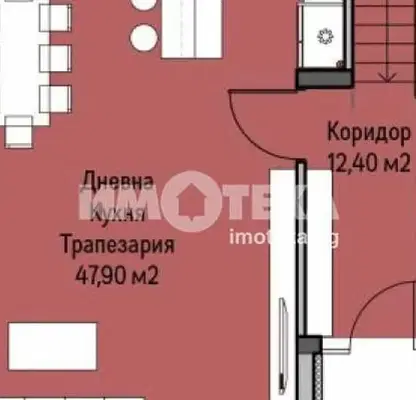 Снимка 3 — Редова къща с 4 спални в с. Панчарево с двор и гледка