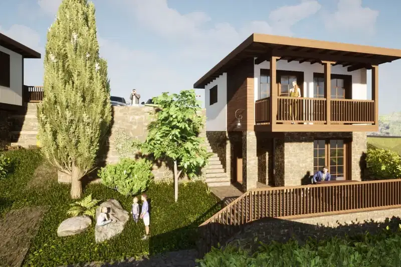 House in Oblast Blagoevgrad, Leshten