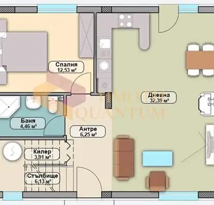 Photo 3 — House with 3 bedrooms in Priseltsi village with parking and yard
