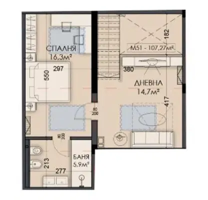 Photo 3 — 5-bedroom apartment in Varna, Vinica