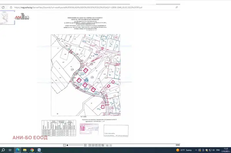 Plot in Bankya