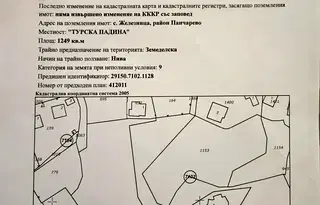Парцел в с. Железница