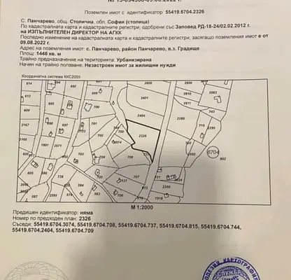 Photo 3 — Plot in Pancharevo