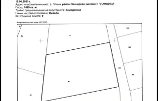 Парцел в с. Плана