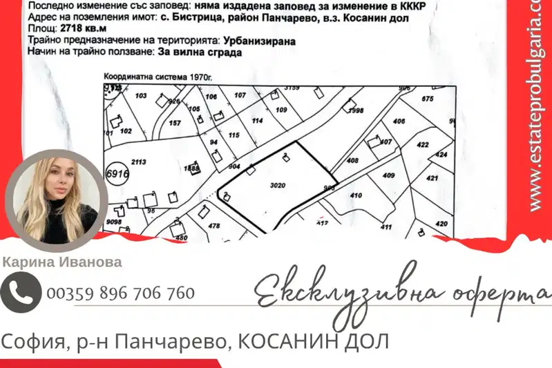 Plot in Pancharevo