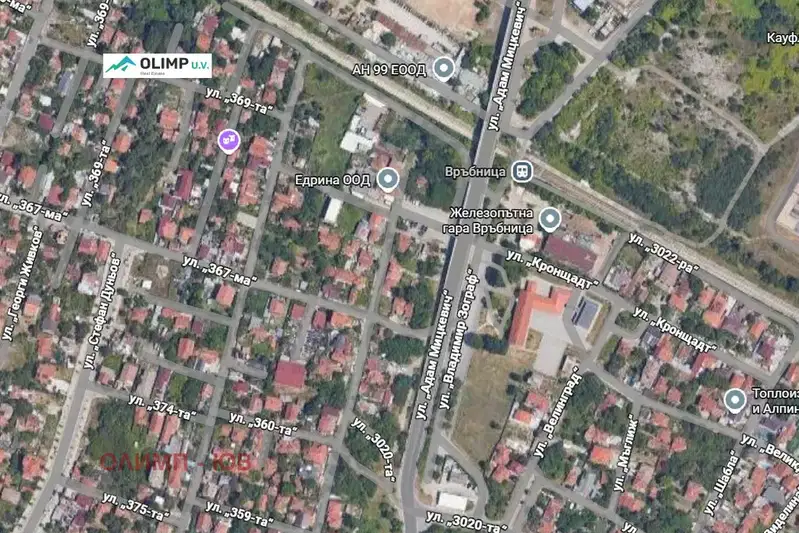 Парцел в Модерно предие