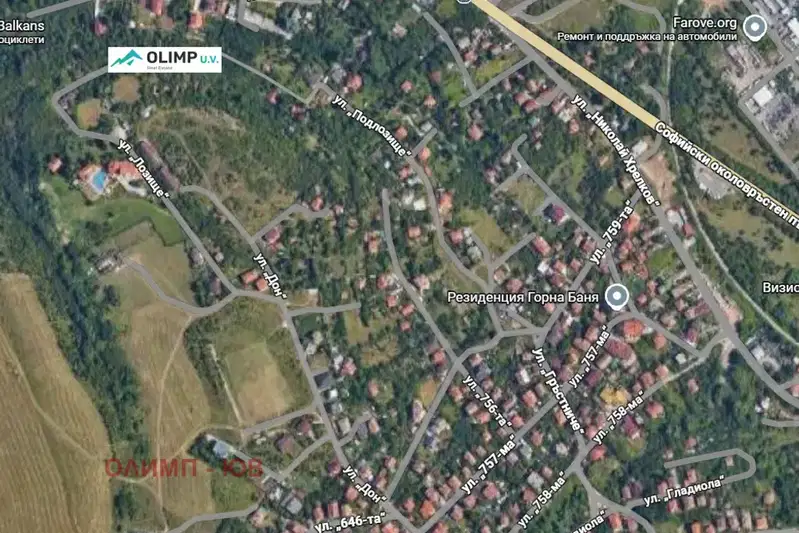 Plot in Sofiya, Gorna Banya