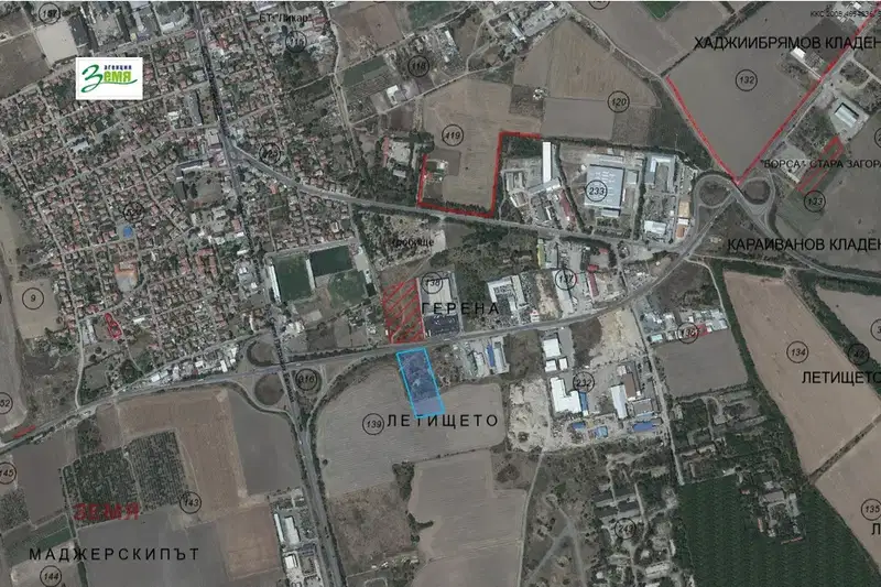 Парцел в Стара Загора, Индустриална зона - изток
