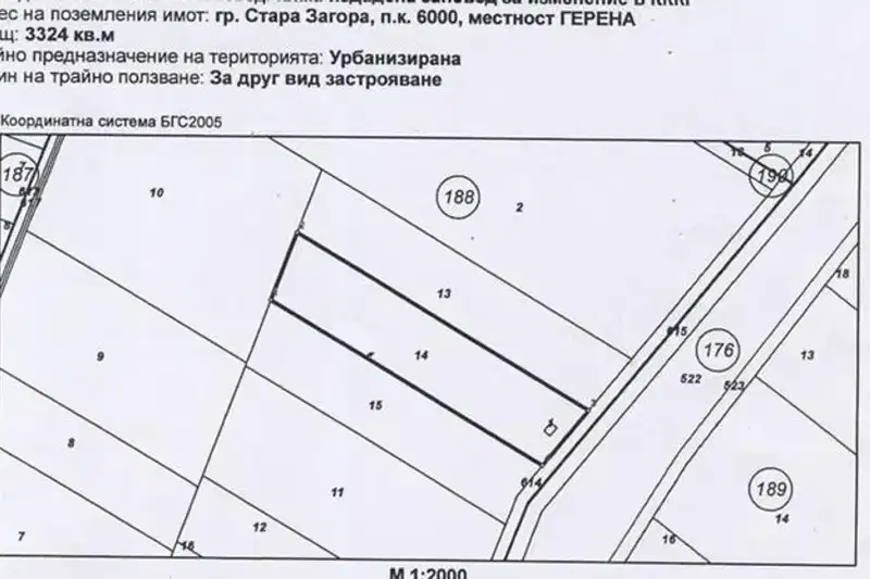 Plot in Stara Zagora, Industrialna Zona - Zapad