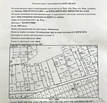 Photo 3 — Plot in Ruse, Leventa