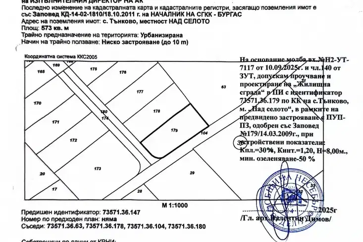 Парцел в Бургас, Несебър