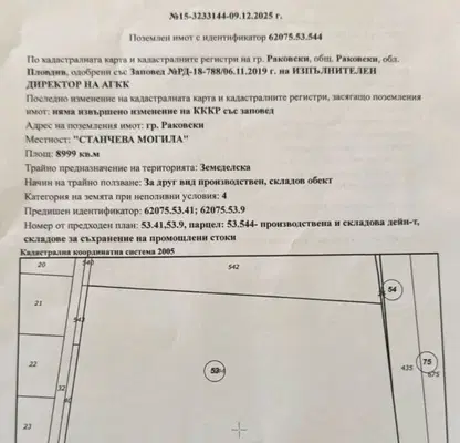 Photo 2 — Plot in Oblast Plovdiv, Rakovski