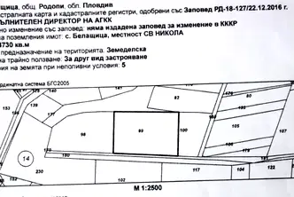 Парцел в Пловдив, с. Белащица