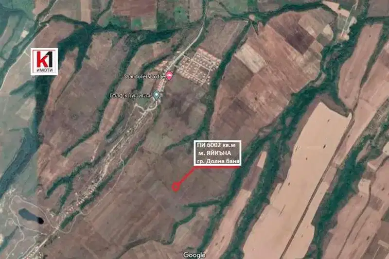 Plot in област София, Dolna Banya