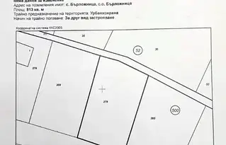 Парцел в София, с. Бърложница