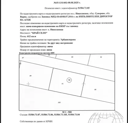 Снимка 5 — Парцел във Варна, Аксаково