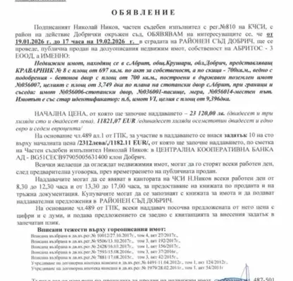 Снимка 4 — Промишлена сграда в Добрич, с. Абрит