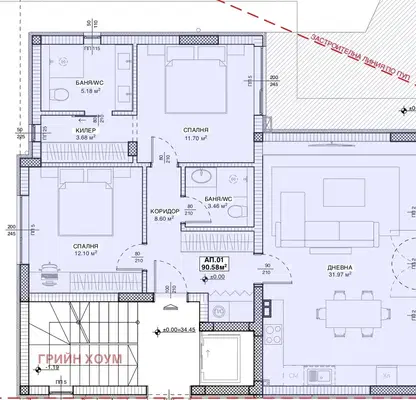 Photo 3 — 3-bedroom apartment in Sv.Sv. Konstantin I Elena