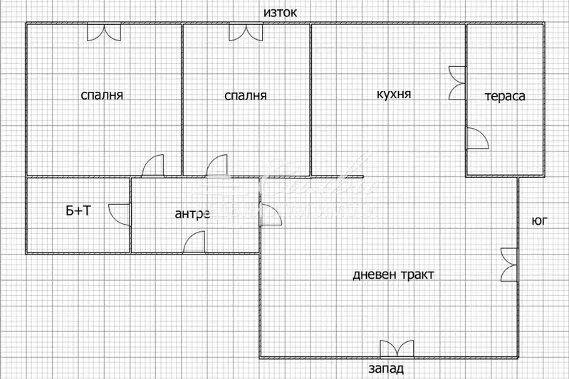 3-bedroom apartment in Shumen, Bolnicata