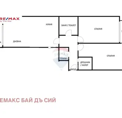 Снимка 4 — Тристаен апартамент във Варна, Бриз