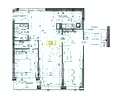 Снимка 2 — Тристаен апартамент в София, Бъкстон