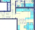 Снимка 2 — Тристаен апартамент в Пловдив, Център