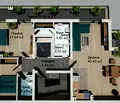 Снимка 4 — Тристаен апартамент в София, Център